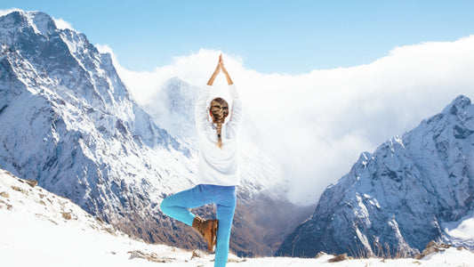 Alpine Zen Retreat: Snow, Serenity, and Adventure