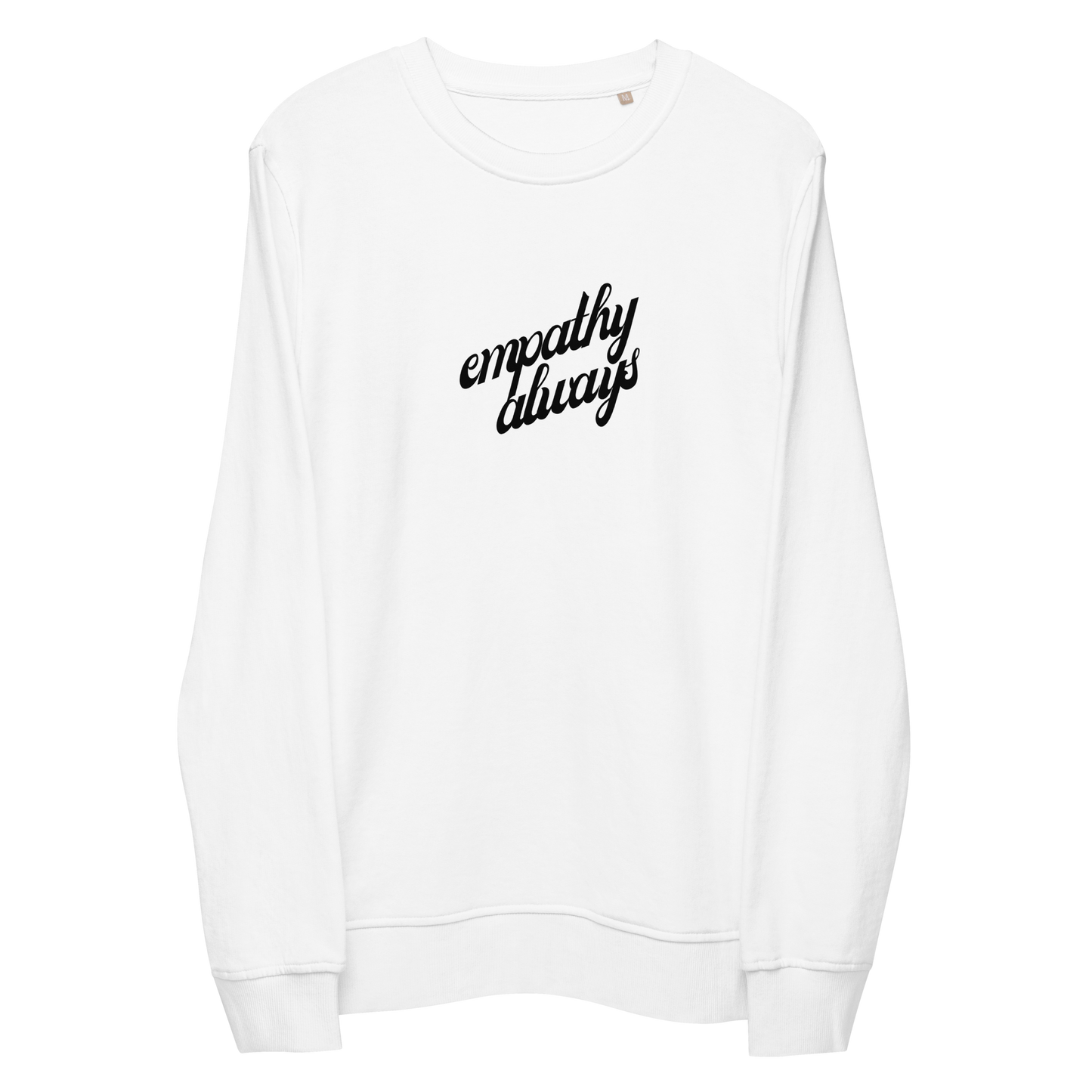 Empathy Wins Unisex Organic Sweatshirt